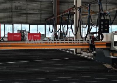 China Steel Gantry Type CNC Plasma Cutting Machine 12000mm/min For Steel Plate for sale