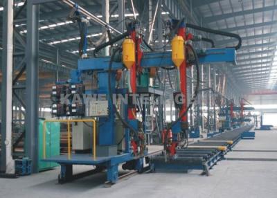 China Cantilever Double Torches Box Beam Submerged Arc Welding Machine for sale
