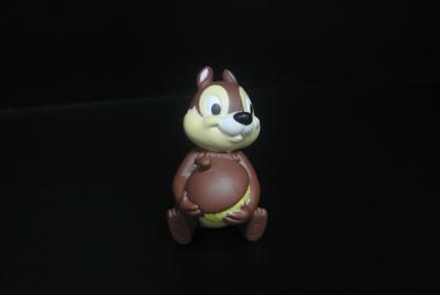 China Kids Brown Plastic Squirrel Figurine With Disney Logo 80 - 90 Degree for sale