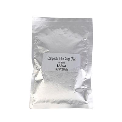 China Silver Titanium Metal Powder For Cold Spark Fountain Fireworks Machine for sale