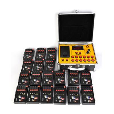 China 72 Channels Remote Fireworks Firing System AM04R-18A 1200 Group Transmitter 18 Pcs 4 Cue for sale