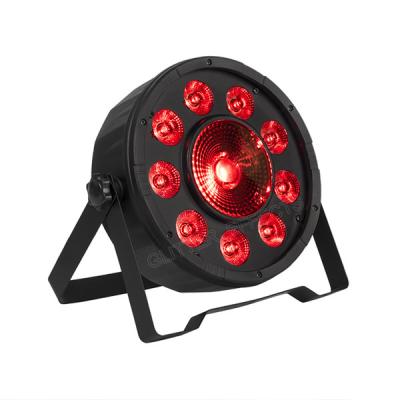 China Stage Equipment LED Flat Par 9x10W 30W RGB Lighting 3IN1 DMX512 Disco Lights for sale