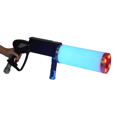 China 7 Color Changing Stage LED Co2 Gun 220V 60Hz For Dj Disco Club for sale