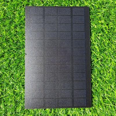 China Shenzhen China Hot Selling Mono Mono High Efficiency Solar Panel Cheap Mono Crystal Solar Panels 3W 12V Solar Cell Small Frosted PET Laminated Solar Panel for sale