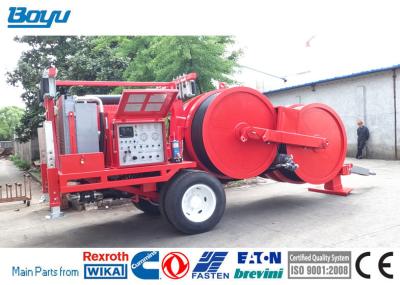 China 2.5 Km/H Hydraulic Cable Tensioner With Electric Starting Diesel Engine for sale