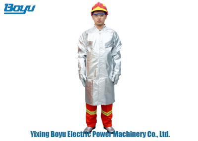 China Anti Radiation Transmission Line Stringing Tools Heat Fireproof Suit 1.3m for sale