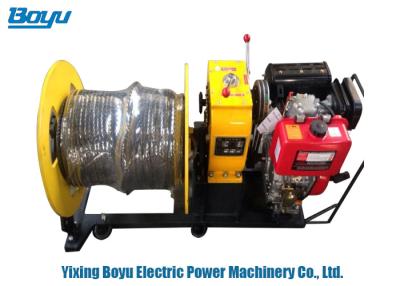 China 50kN Transmission Line Stringing Tools Cable Pulling Winch for sale