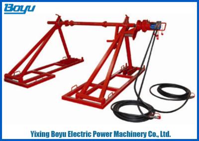 China 2400mm Hydraulic Drum Elevators Conductor , 50kn - 80kN Drum Stands for sale