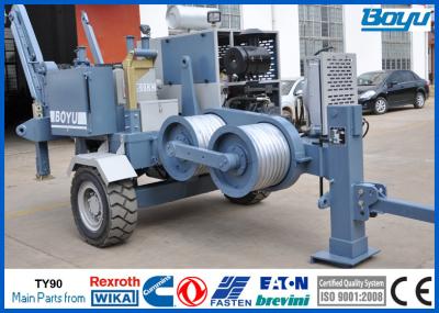 China 330KV High Voltage Power Line Stringing Equipment Puller 90kN with Cummins Diesel Engine and Rexroth hydraulic System for sale
