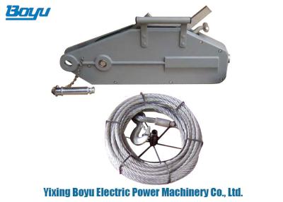 China Longlife Tirfor Cable Puller / Wire Rope Pulling Hoist With ISO Passed for sale
