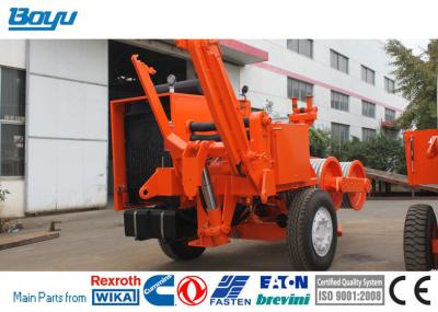 China Power Line Stringing Equipment Max Pull 190kN Hydraulic Puller Groove Number 10 for sale