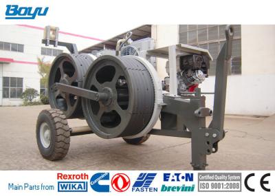 China Tension Stringing Equipment Hydraulic Tensioner Machine For Overhead Stringing Groove Number 5 for sale