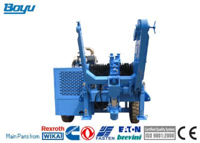 China Máquina hidráulica diesel del tirador del cable 40kN de la línea eléctrica 77kw 103hp en venta