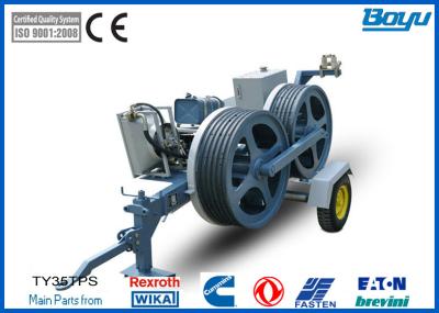 中国 1200mmのBull車輪のディーゼル48kw （85hp）油圧引きの張力機械35kn 3.5tディーゼルCummins 販売のため