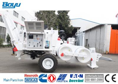 China Max Pull 150kn Power Line Stringing Equipment Puller Machine For Overhead Line for sale
