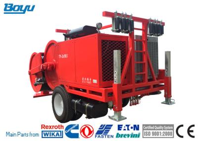 China Tension Stringing Equipment Hydraulic Tension For Overhead Line With Cummins Engine for sale