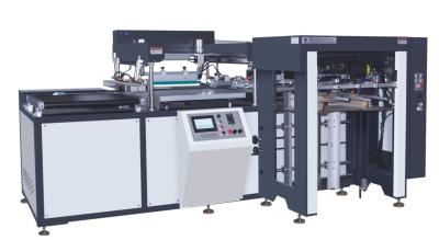 China impresora automática plana de la pantalla 380V con altura de pila de 900m m en venta