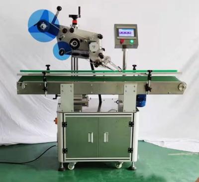 China Automatische Vlakke de Etiketteringsmachine van 220V 50HZ voor de Zakgeval van de Dooszak Te koop