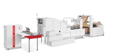 Chine Sac de papier RZFD-330 faisant à machine automatique le fond carré 80V 15kw à vendre