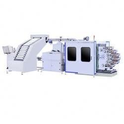 China 380V 50Hz Automatic Offset Printing Machine For Coffee Plastic Cups for sale