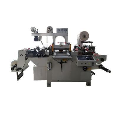 China Fully Automatic Flatbed Label Die Cutting Machine For Label Sticker Trademark for sale