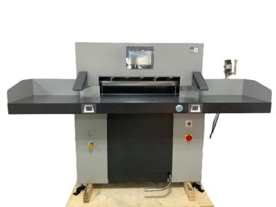 China máquina de papel da guilhotina de 800mm, cortador hidráulico de Digitas para o papel à venda