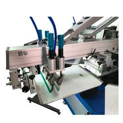 China Karussell-rotierende automatische Siebdruck-Maschinen-Ausrüstung mit 4 Station der Farbe10 zu verkaufen