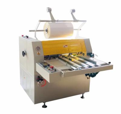 China SWFM920C A4 Cardboard Laminating Machine automatic hydraulic pressure oil heating for sale