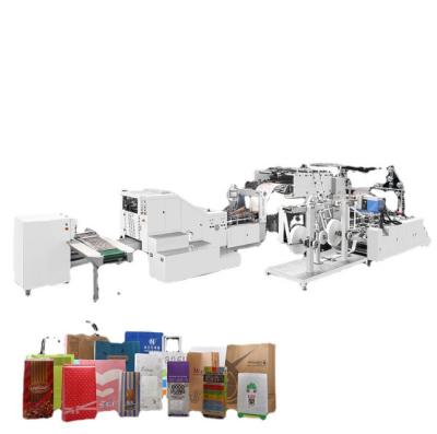 China Máquina automática multifuncional de la bolsa de papel para el bolso del embalaje de la medicina en venta