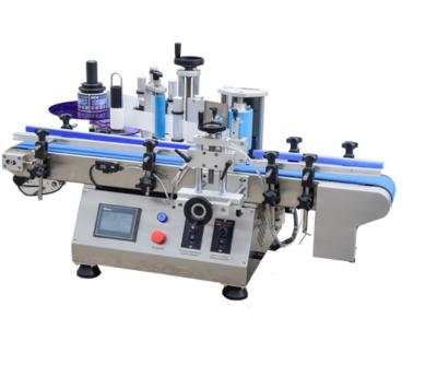 China Industrial Automatic Tabletop Round Bottle Labeler Machine CE Certidied for sale
