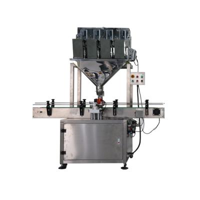 China 20g Linear Weighing Machine , 15cans/Min Multihead Weigher Food Granule for sale
