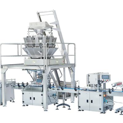 China MCU French Fries Production Line , 60cans/Min 14 Head Multihead Weigher for sale