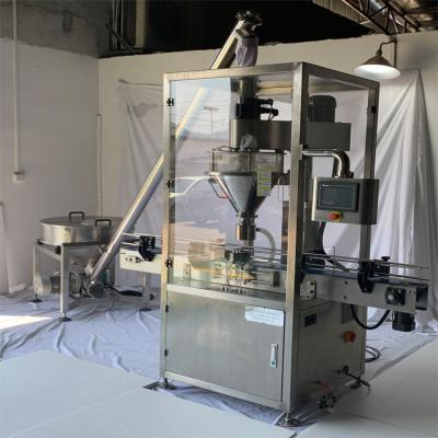 China 5000g 20cans/Min Dry Powder Filling Packing Machine for sale