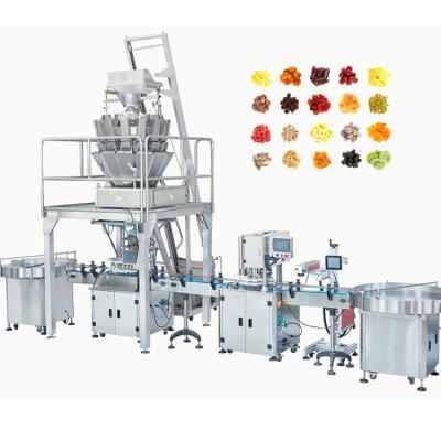 China 200g Weighing Filling Machine , Roasted Corn Jar Packing Machine for sale