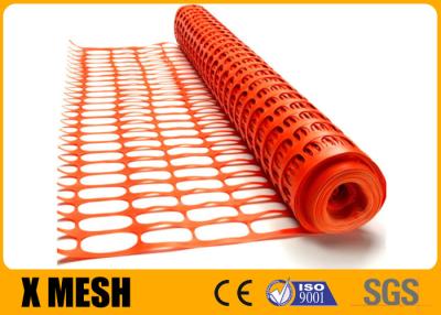 China 1.75 Inch X 1.75 Inch Opening Plastic Netting Fence 100x4ft 16lbs Safety for sale