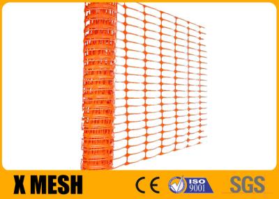 China 1.625 Inch X 4 Inch Opening Plastic Mesh Barrier Fence Netting 3.5lbs for sale