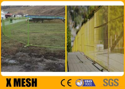 China Customizable Color Canada 3.50mm Vinyl Temporary Fence Construction Panels for sale
