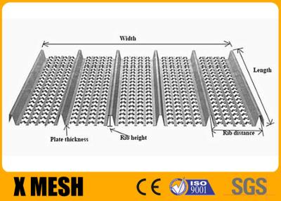 China 2000mm Length Expanded Galvanized Metal Rib Lath Heavy Duty ASTM A924 Standard for sale