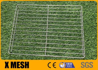 China Rectangle Shape BBQ Grill 304 Stainless Steel Welded Mesh Sheet For Roast Meat for sale