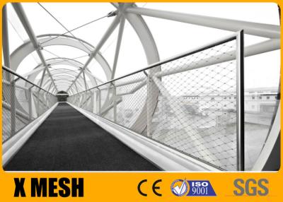 China ASTM Standard 60 Degree Cable Wire Netting X Tend Zoo Enclosure Mesh à venda