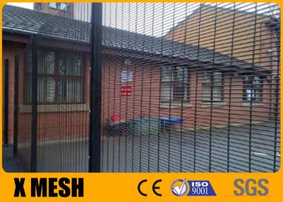 China 76.2x12.7 Mm 3D Powder Coated Anti Climb 358 Mesh Fencing For Railway Station for sale