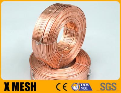 China Brass Coat Flat Stitching Wire 103X023C10 Type For Corrugated Carton Boxes for sale