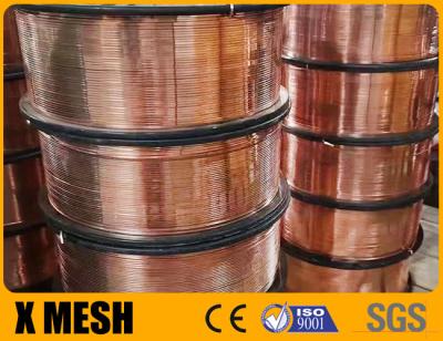中国 Flat Type Coated Copper Galvanized Stitching Wire For Corrugated Box Coil 販売のため