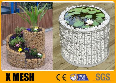 China 80 X 80mm Iron 235 Welded Gabion Wire Mesh Square Garden Edging Special Design for sale