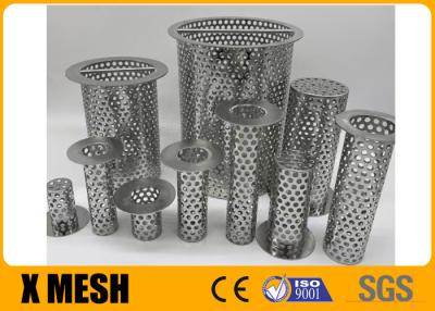 China 30 50 80 100 Mesh Perforated Metal Cylinder 316l 304 Ss for sale