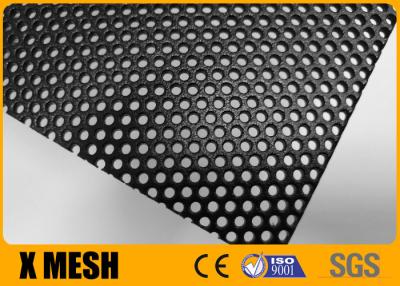 China Round Hole Type Perforated Metal Mesh 20%-80% Open Area Te koop
