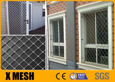Chine 750-1250mm Diamond Expanded Metal Mesh Grille Barrier Screens Durable à vendre