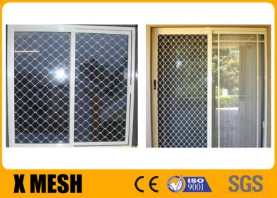Cina High Strength Expanded Aluminum Wire Mesh Welded Plain Diamond Grills in vendita