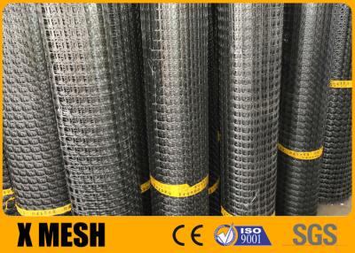 China Biaxial Plastic Mesh Netting Roll Geogrid For Roads 25KN/M for sale