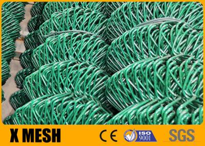 China RAL 6005 Chain Link Mesh Fencing for sale